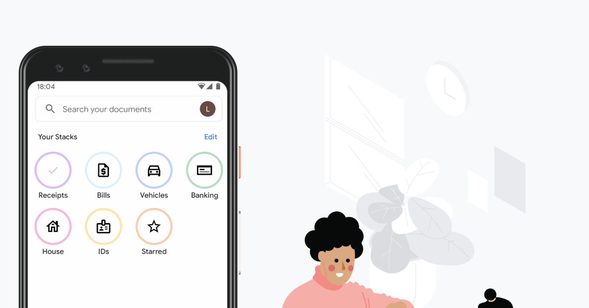 Google stacks scanner