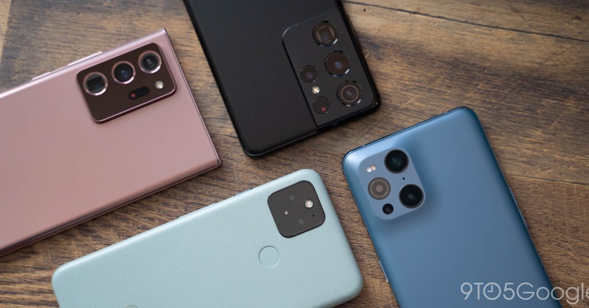 Android cameras march 2021