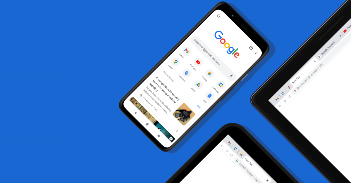 Google chrome cover all