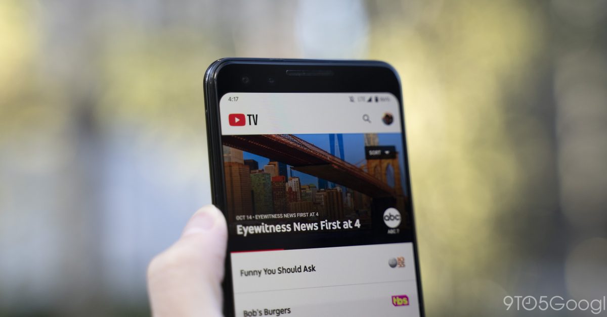 Youtube tv 1