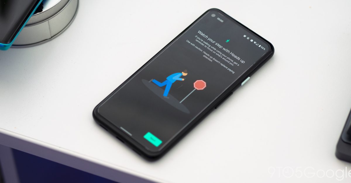 Heads up mode digital wellbeing pixel 4a