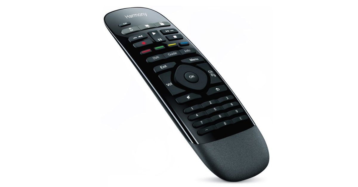 Logitech harmony smart control with smartphone app and simple remote black