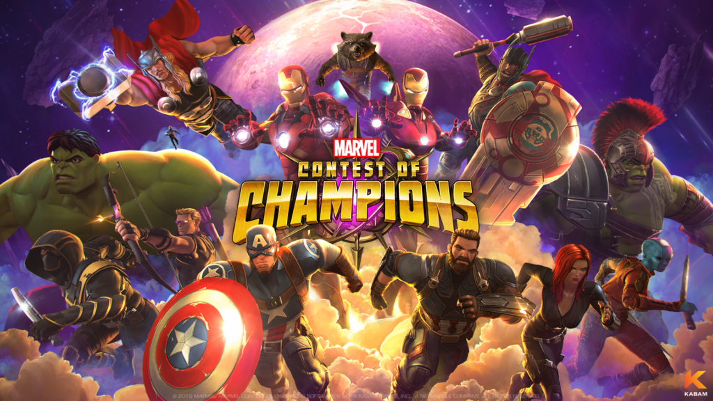Marvel contest of champions official logo