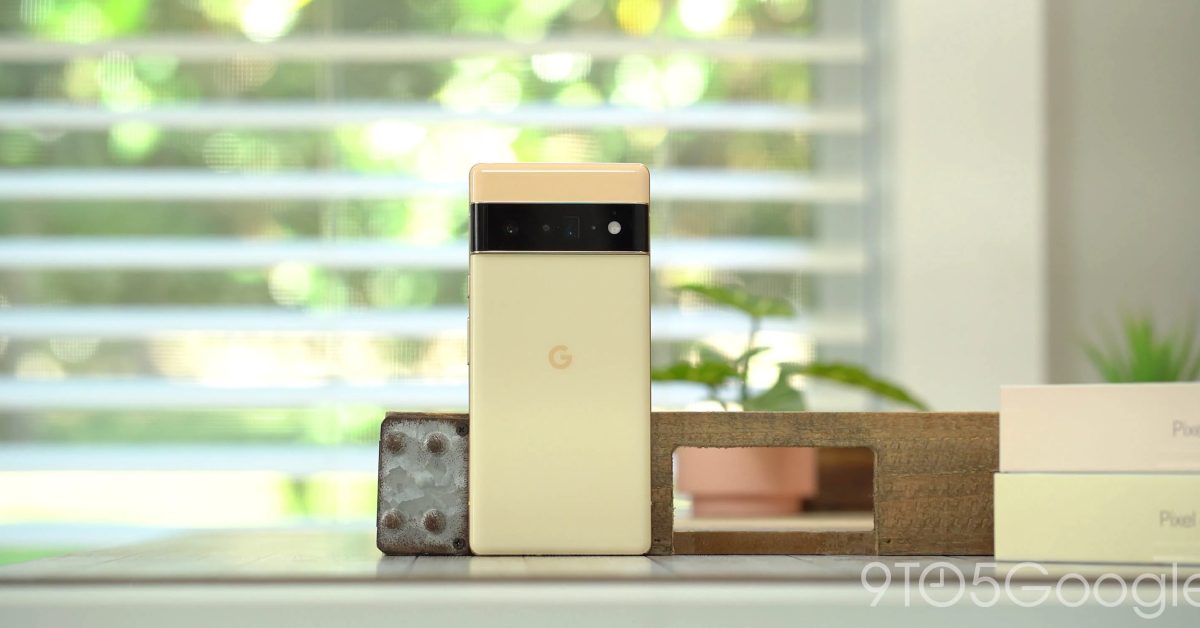 Google pixel 6 pro in gold 2