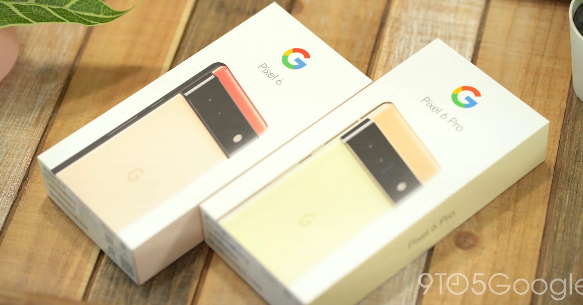 Google pixel 6 and 6 pro unboxing 3