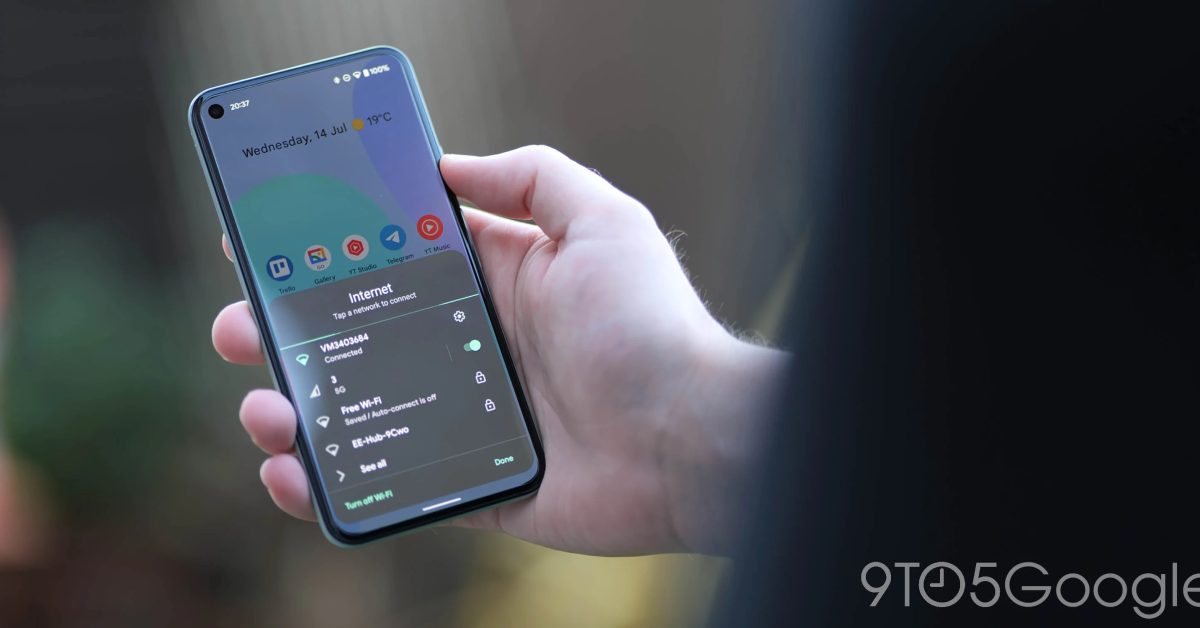 Internet android 12