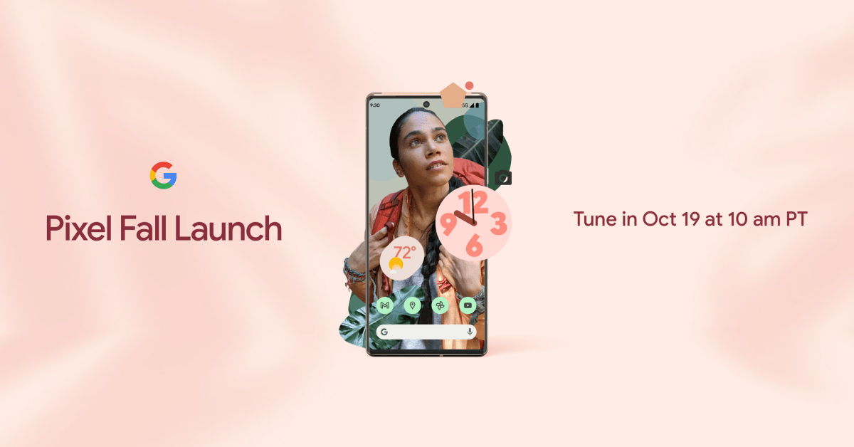 Watch pixel 6 event