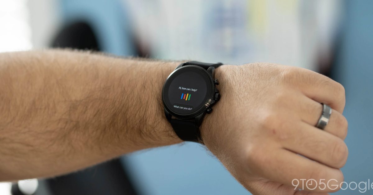 Fossil gen 6 google assistant wear os