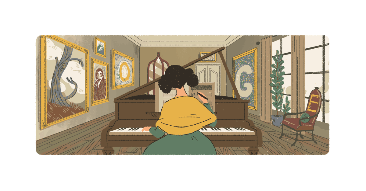 Fanny hensel doodle header