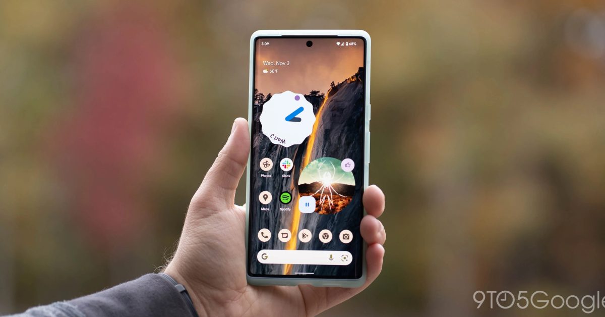 Pixel 6 pro homescreen 1