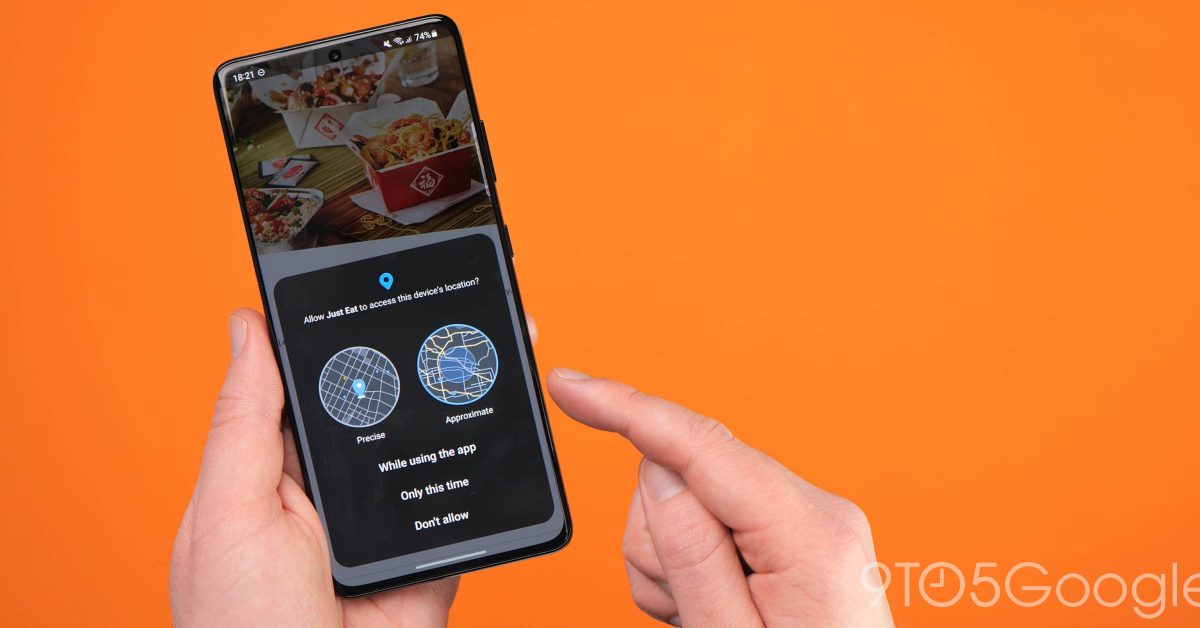 Approximate and precise location controls on android 2