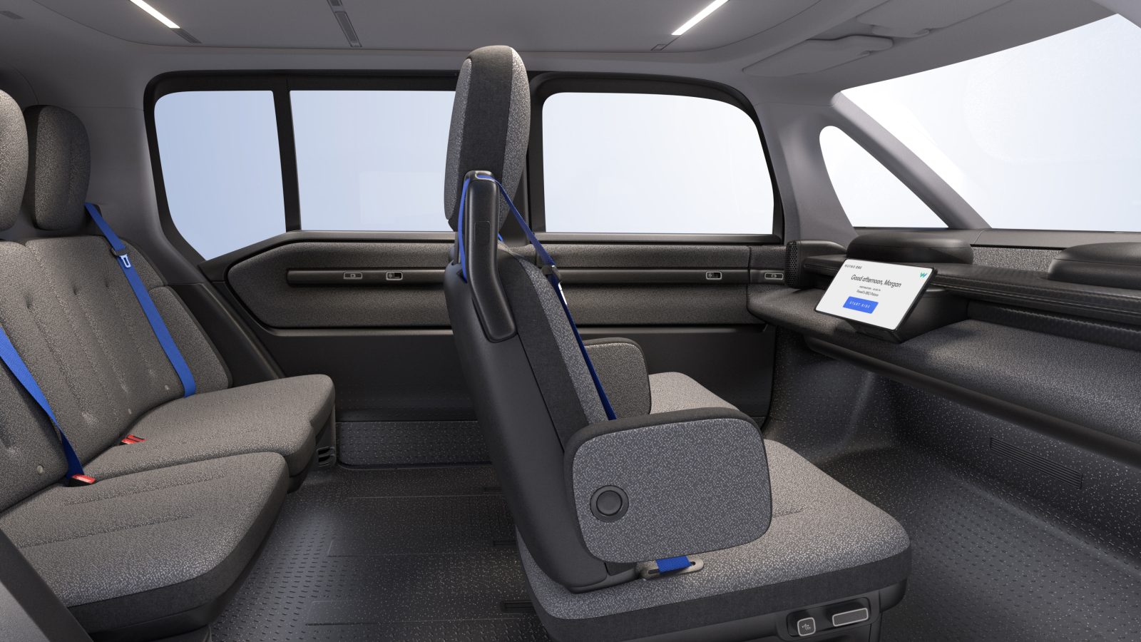 Future autonomous waymo ev will be custom built for ride hailing