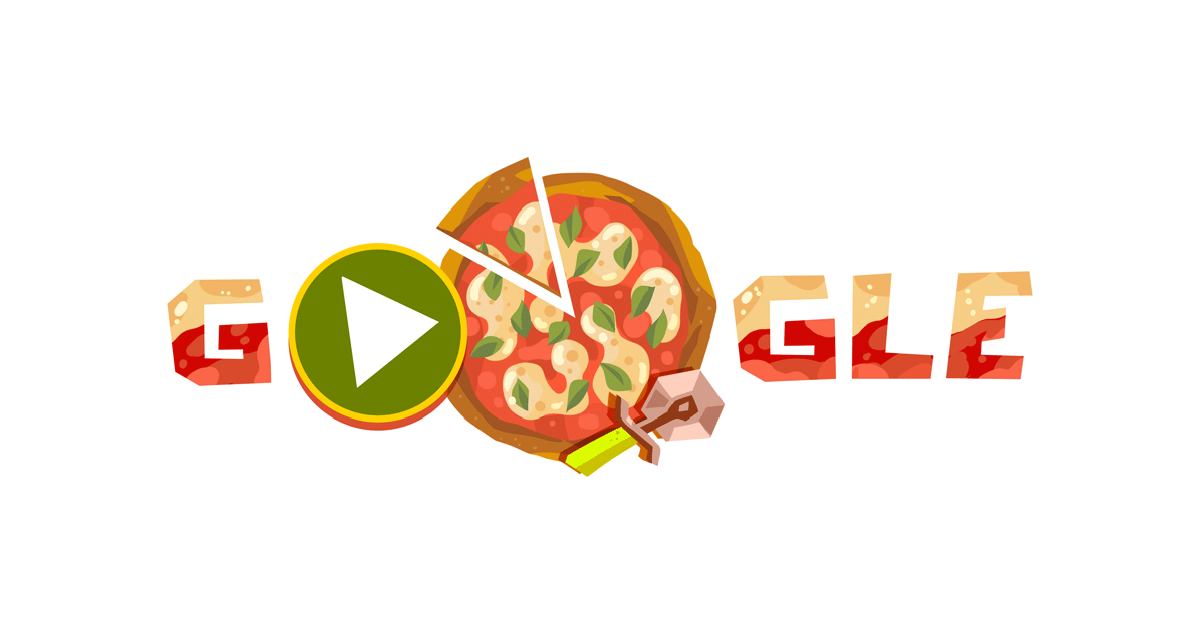 History of pizza doodle header