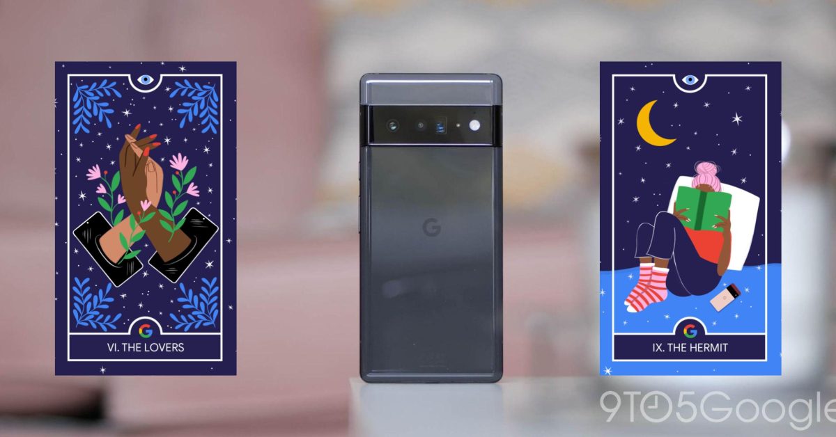 Pixel 6 tarot deck