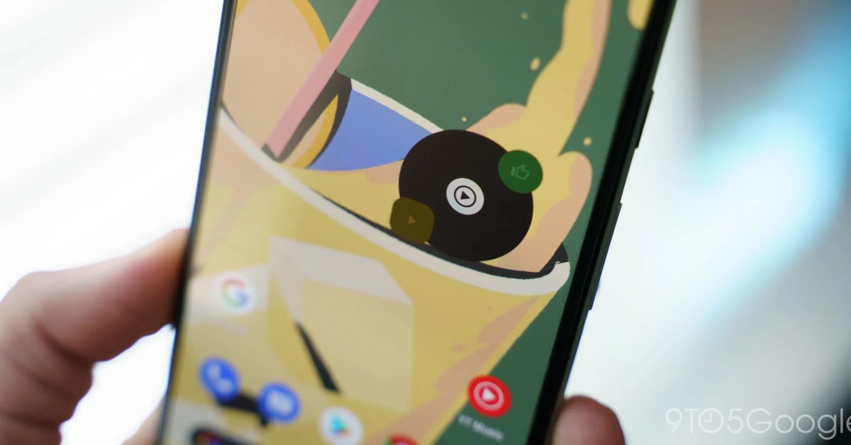 Youtube music material you widget cover