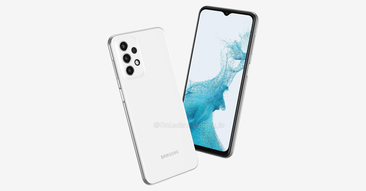 Galaxy a23 leaked renders