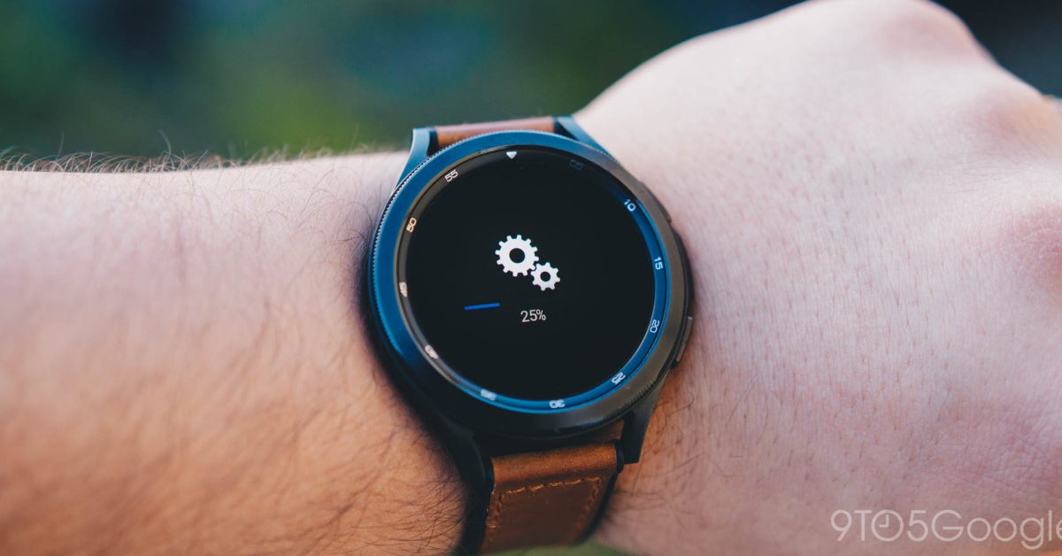 Galaxy watch 4 updating 1
