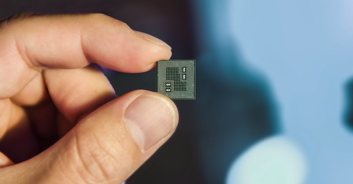 Snapdragon 855 mobile platform chip back