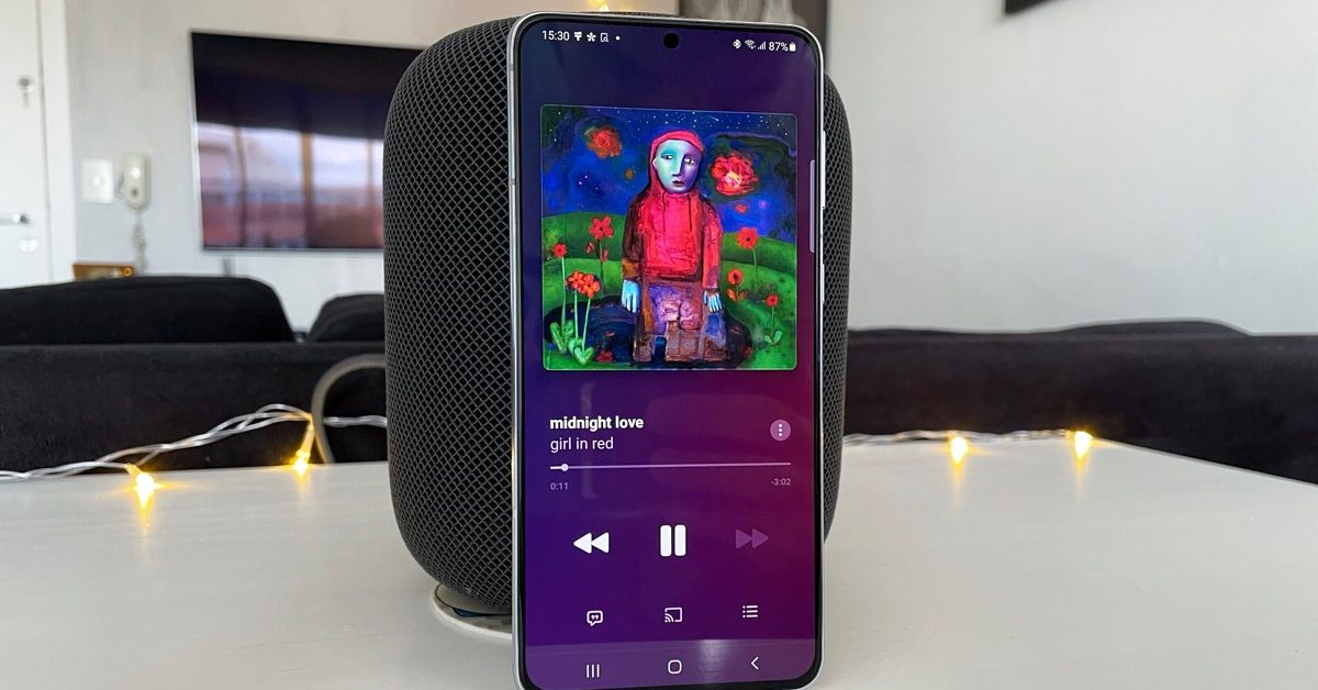 Apple music samsung galaxy s21 android app
