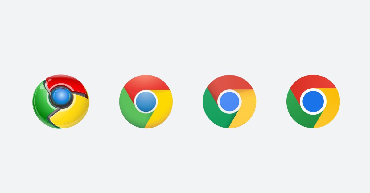 Google chrome icon update no text