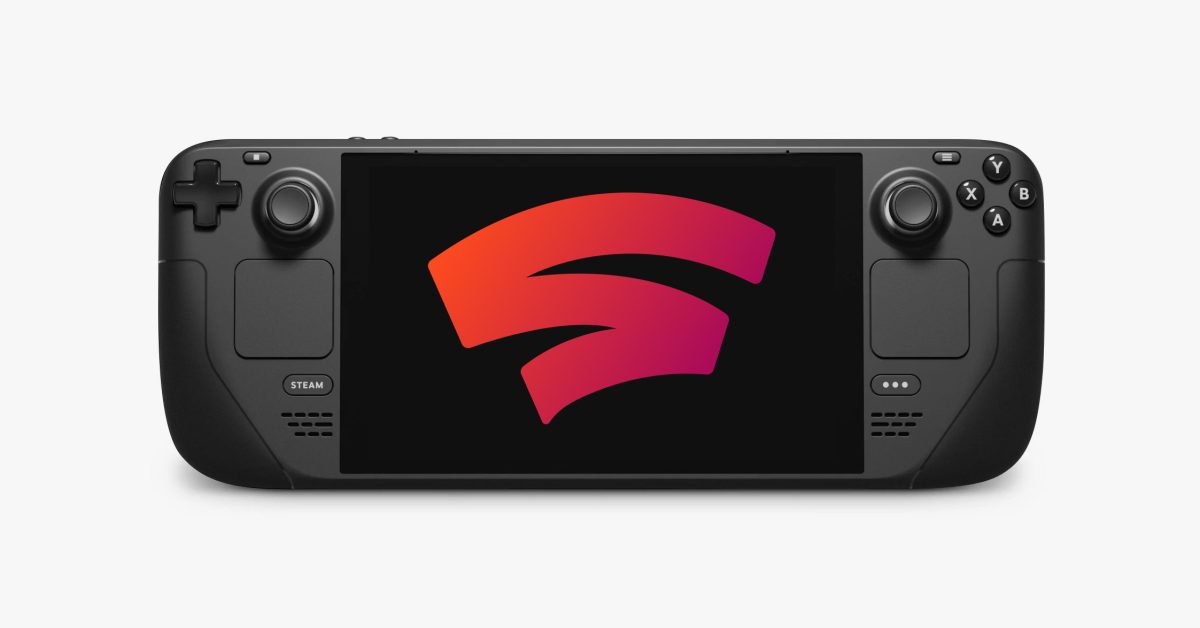 Steam deck stadia