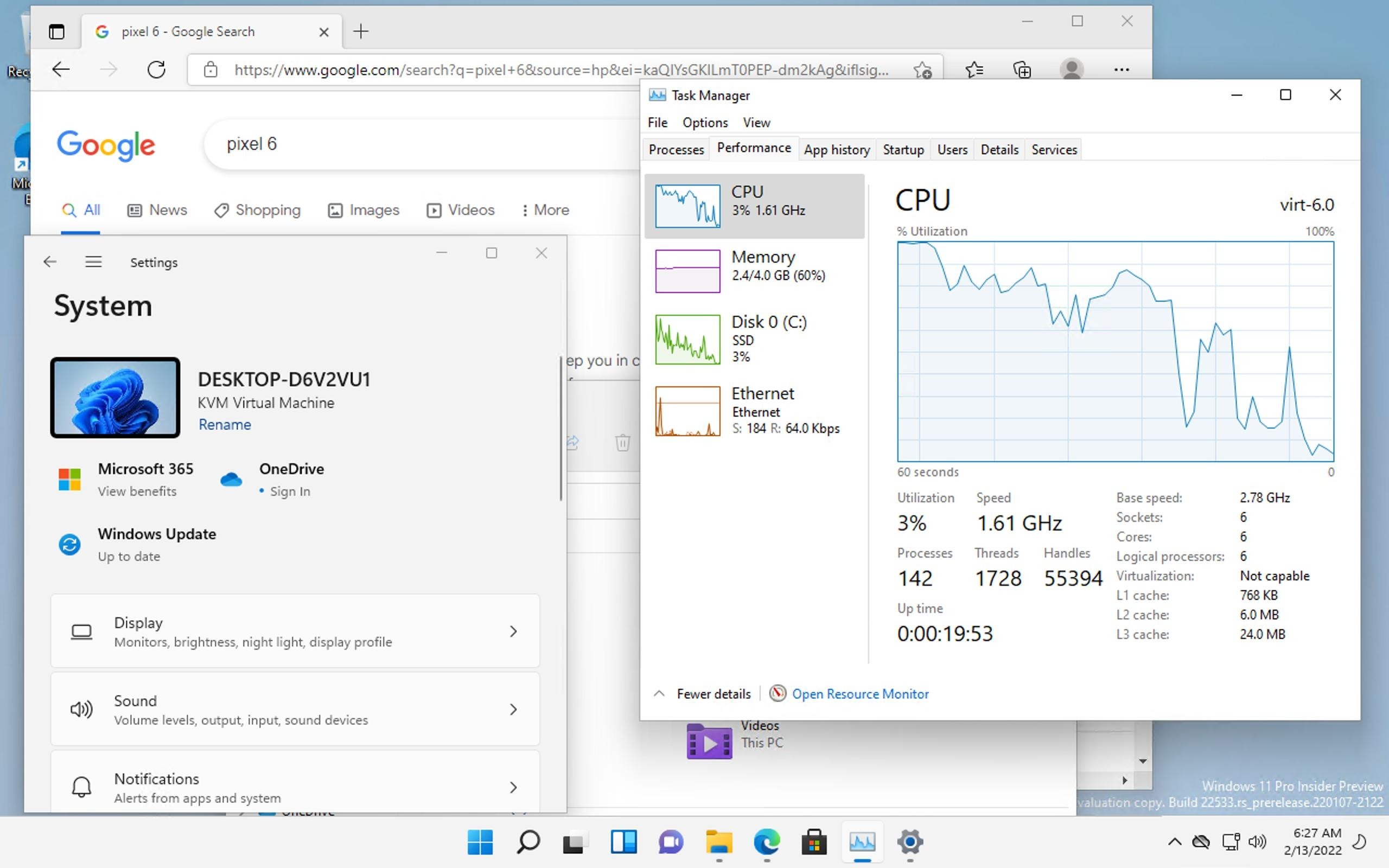 Windows 11 running on a pixel 6 isn t exactly the windows phone you want 534876 2