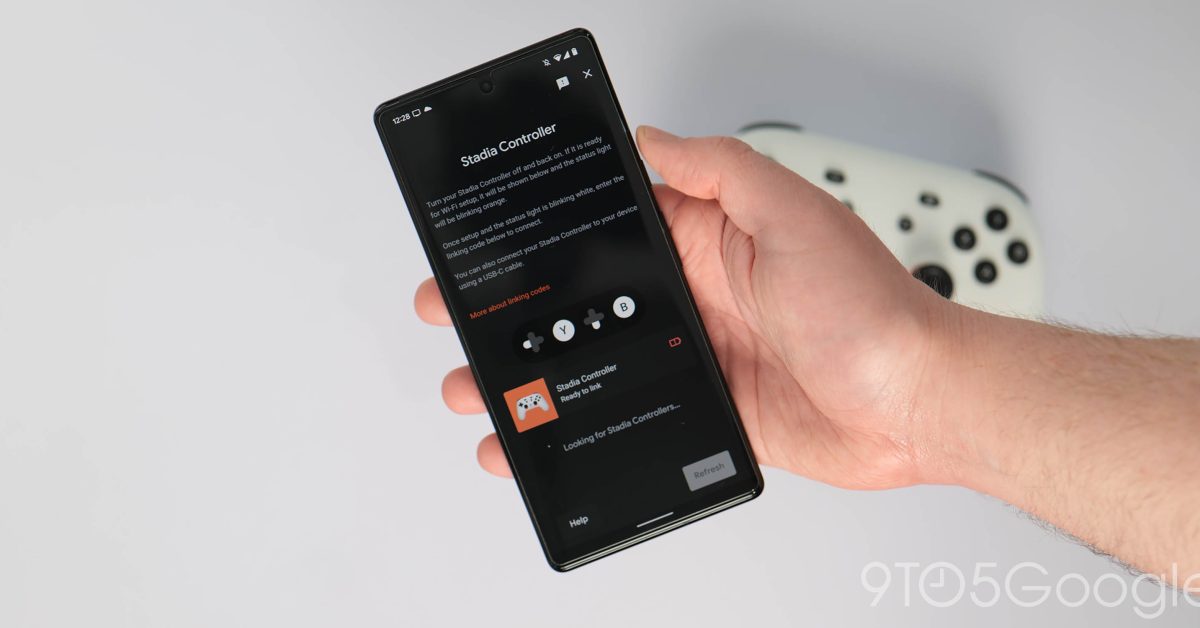 Pairing stadia controller with android 1