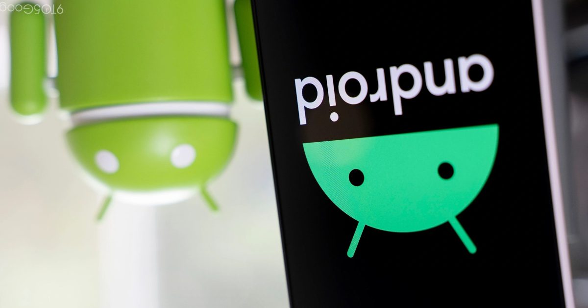 Android upside down