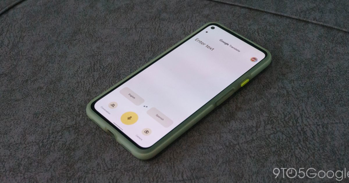 Google translate material you redesign