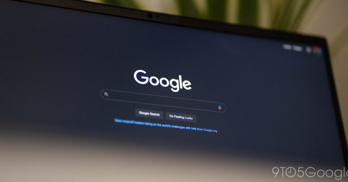 Google search dark mode 1