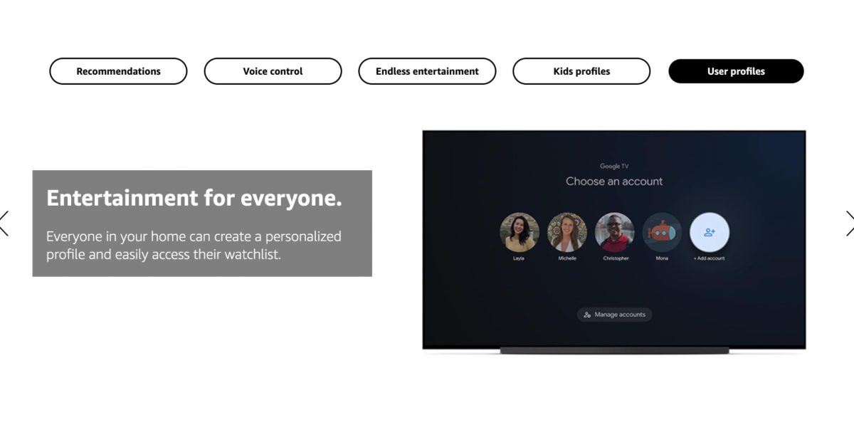 Amazon chromecast google tv