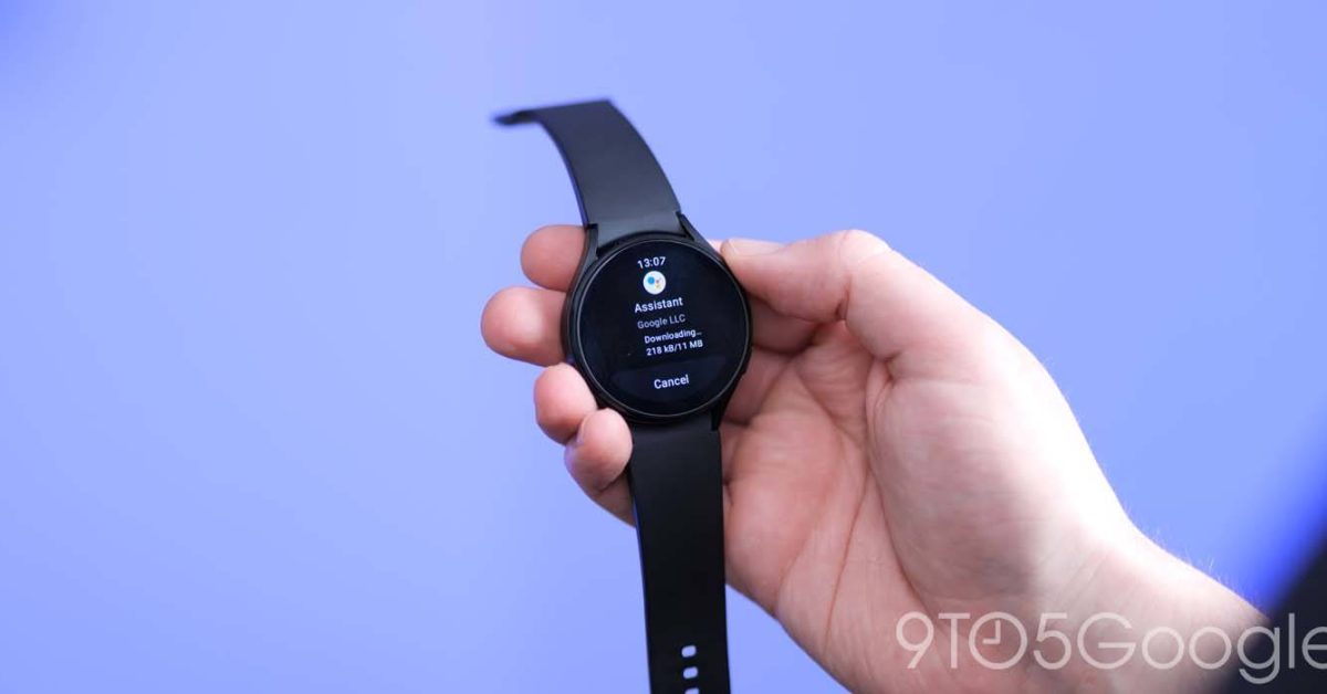 Google assistant on galaxy watch 4 4