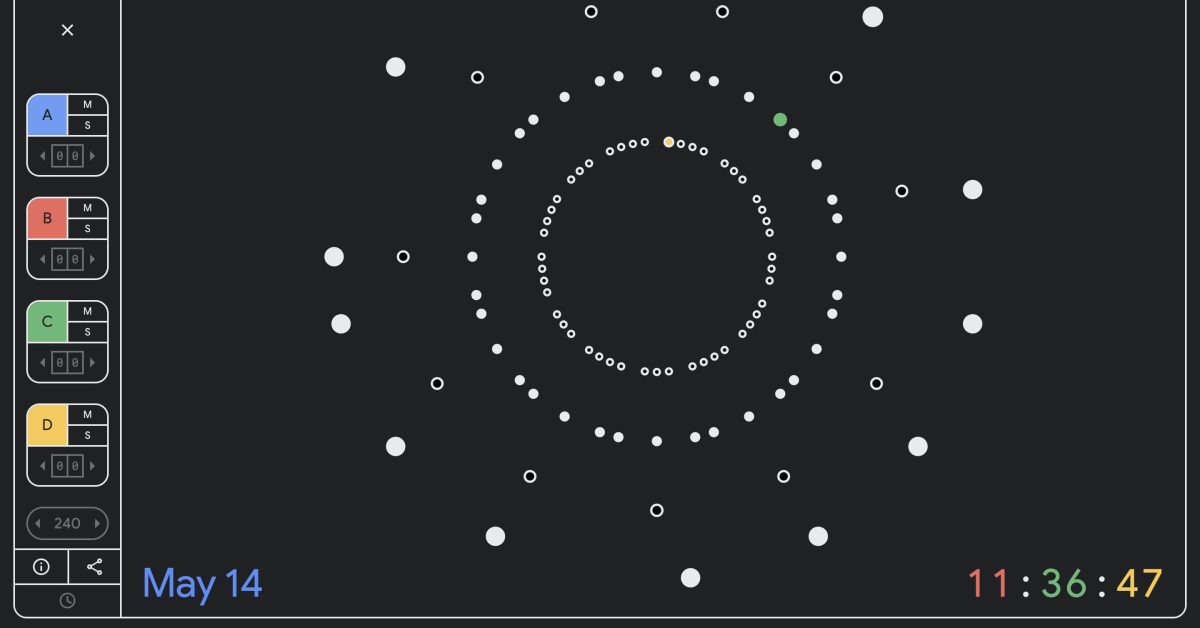Google io 2022 playground sound toy