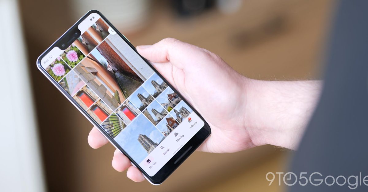 Google photos on pixel 3 xl