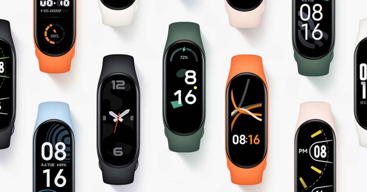 Xiaomi mi band 7 design