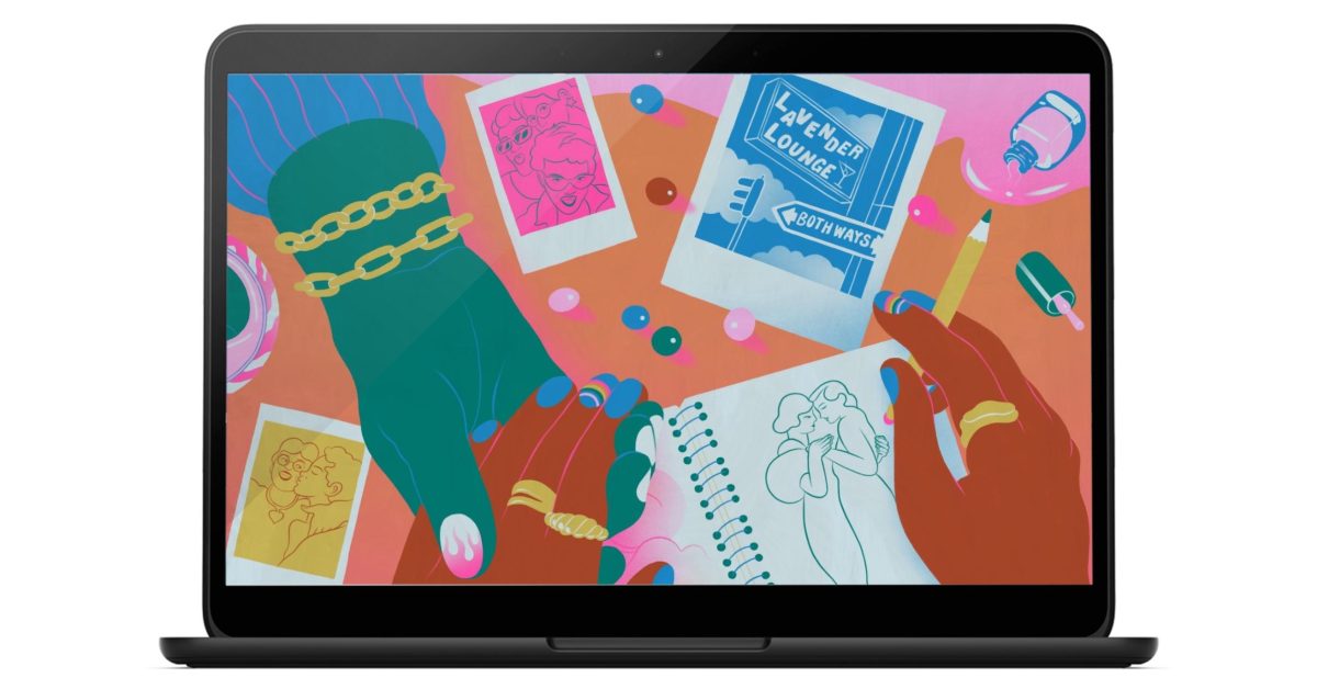 Chromebook pride wallpapers cover