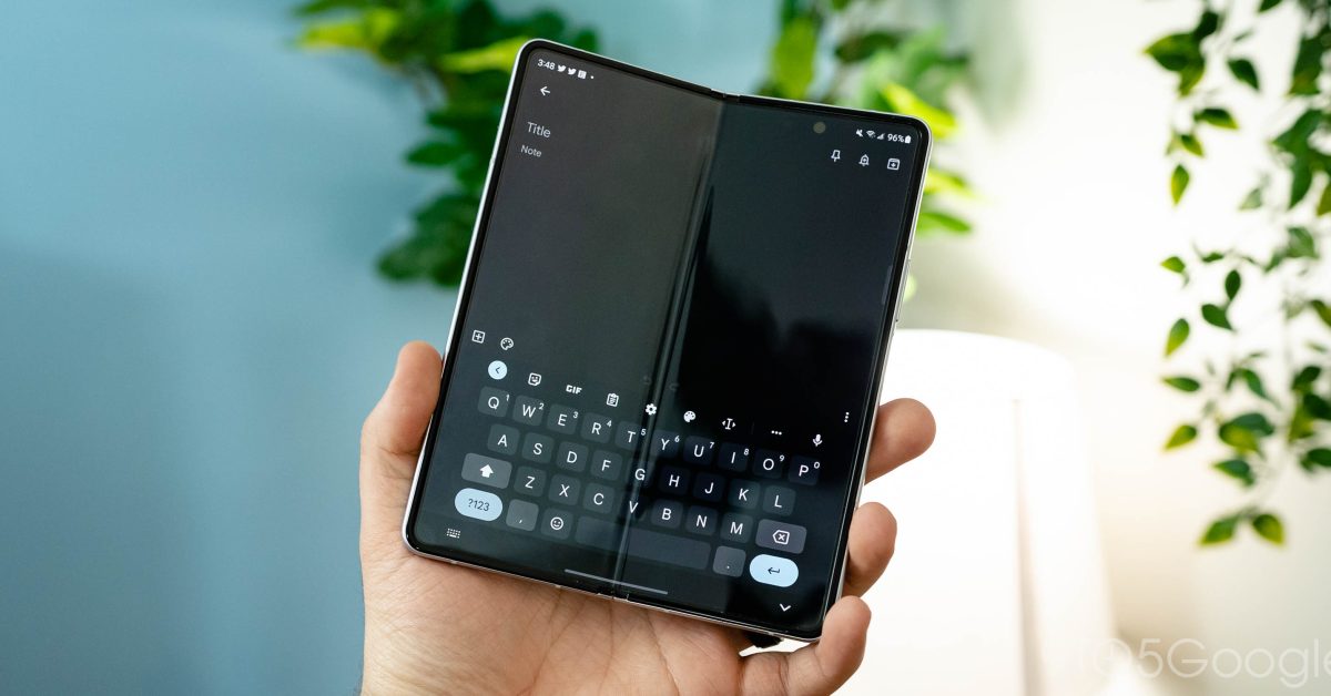 Gboard fold 3