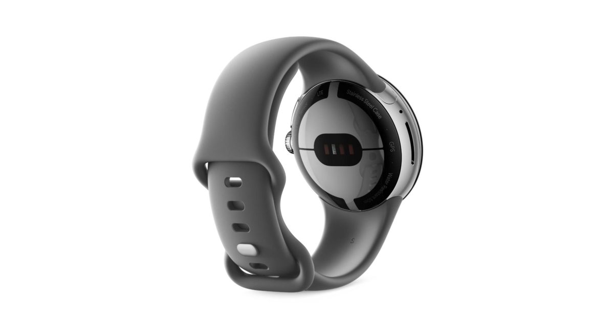 Pixel watch rear cover