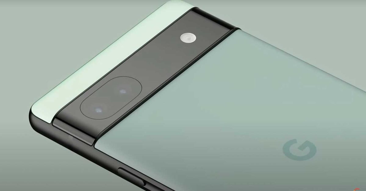 Pixel 6a green