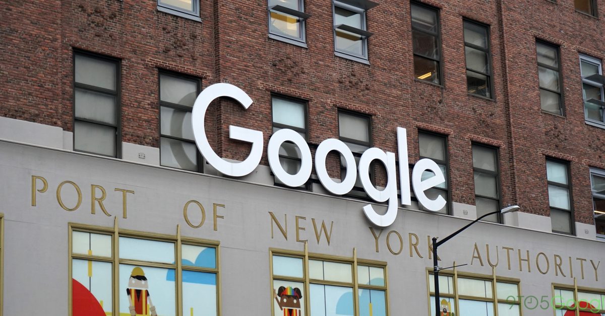 Google logo nyc 2