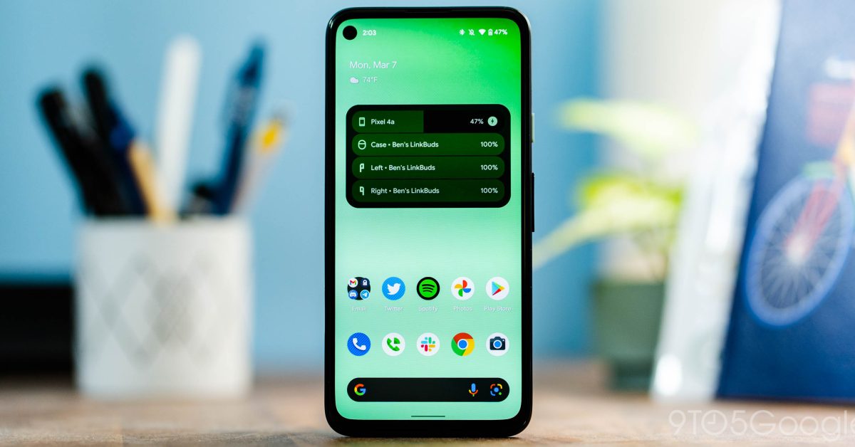 Pixel battery widget 1