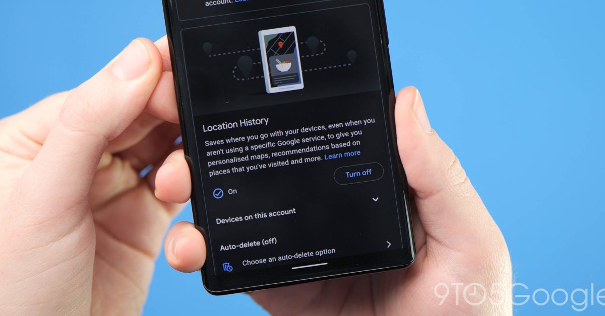 Android location history
