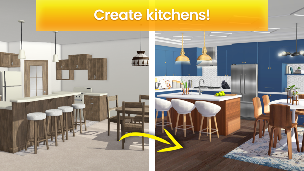 Create kitchen design