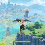 Flying character