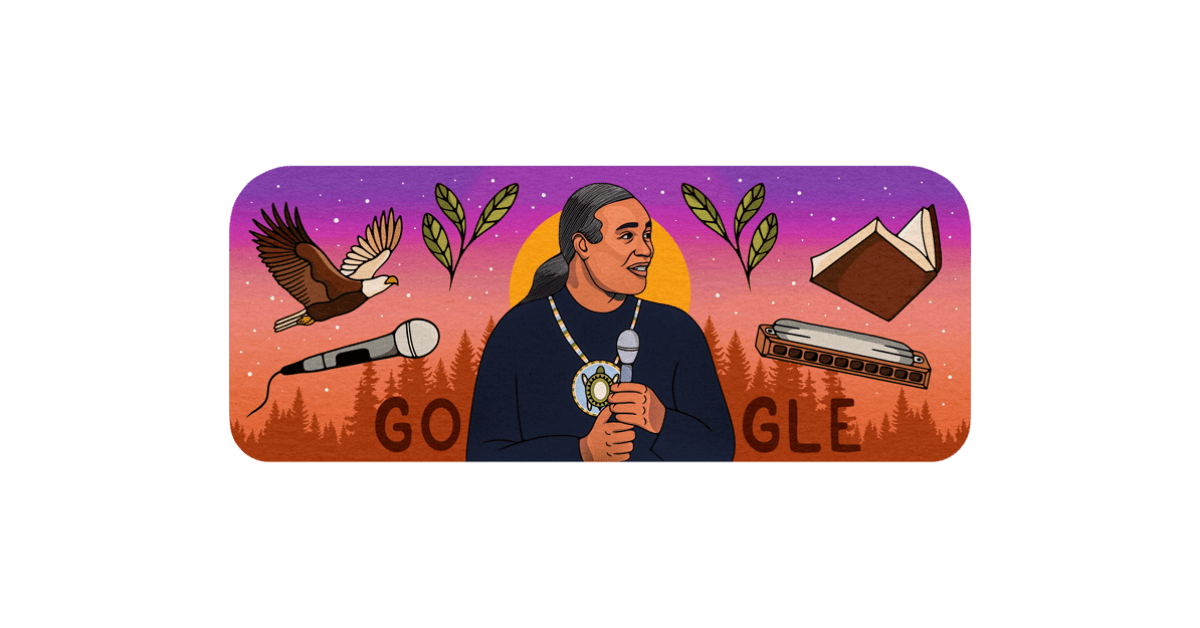 Charlie hill google doodle