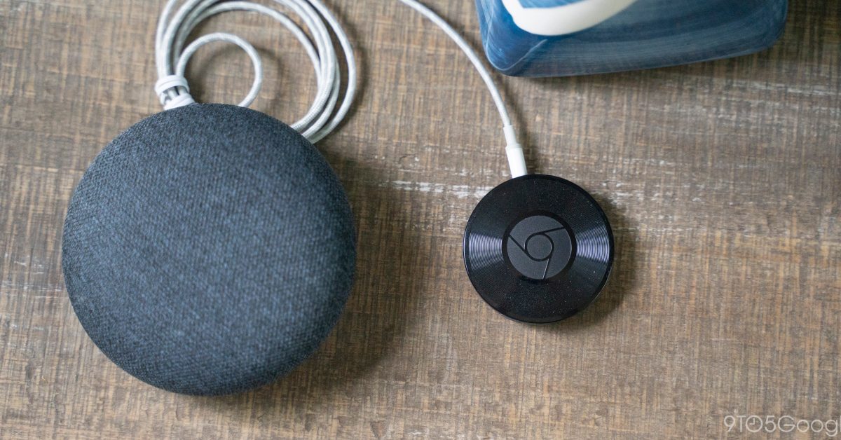 Chromecast audio nest mini 1