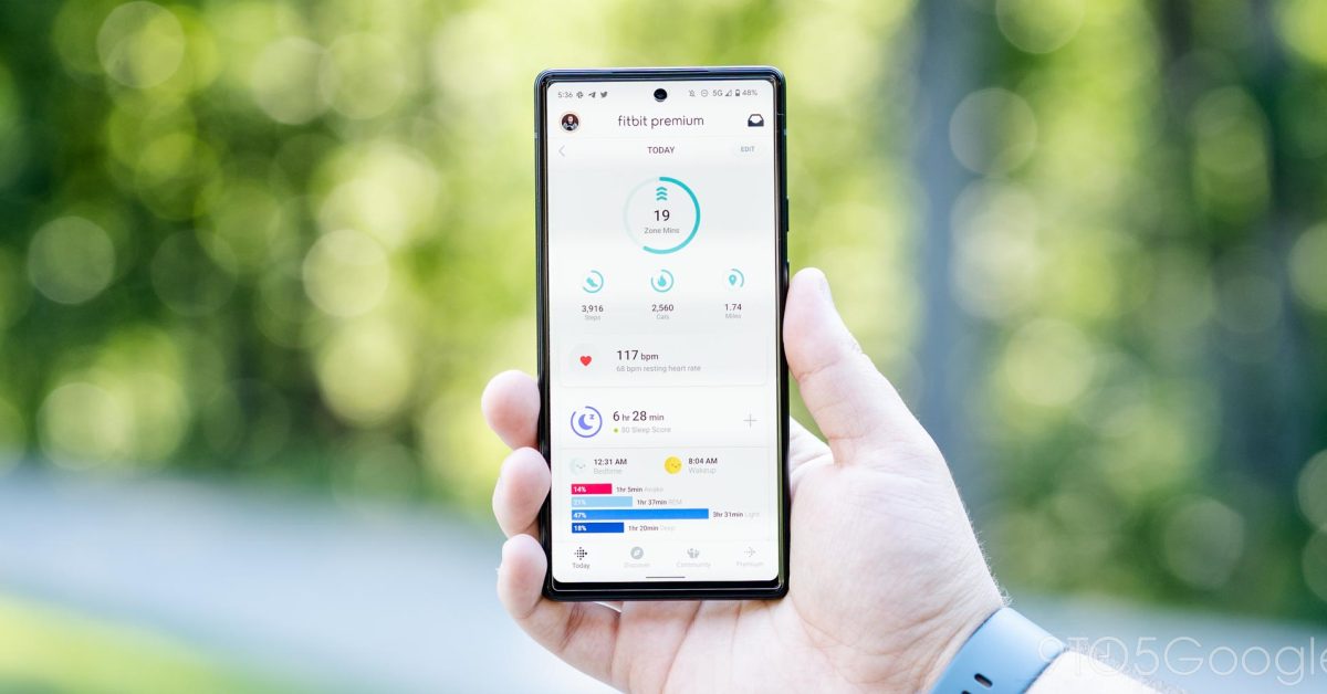 Fitbit app 1