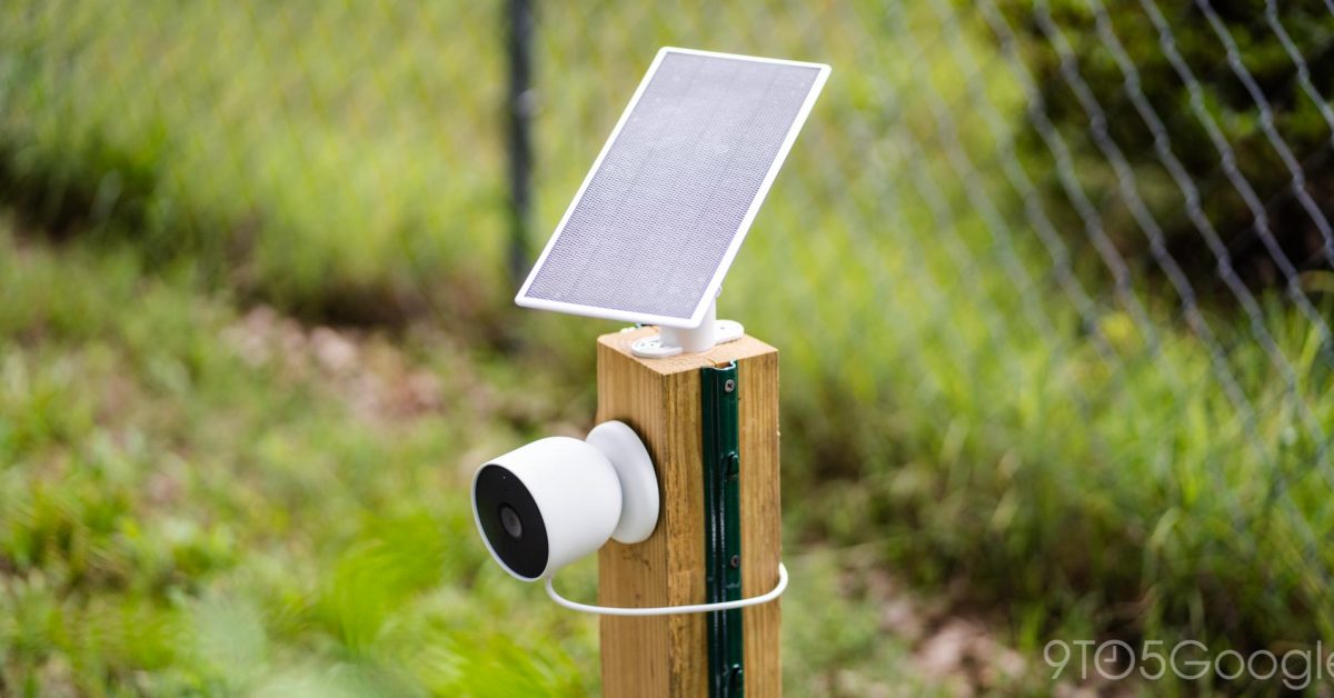 Wasserstein solar panel nest cam 1