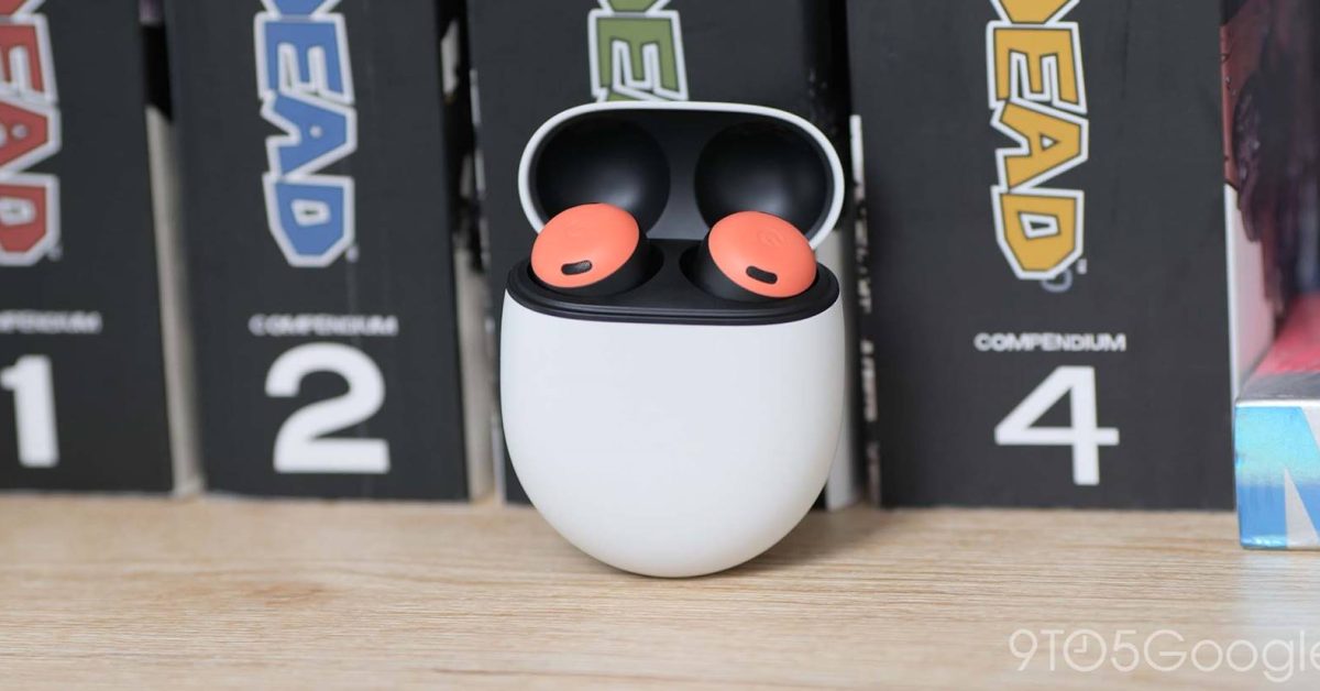 Google pixel buds pro in coral 2