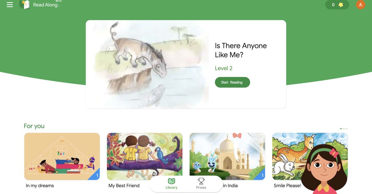 Google read along web